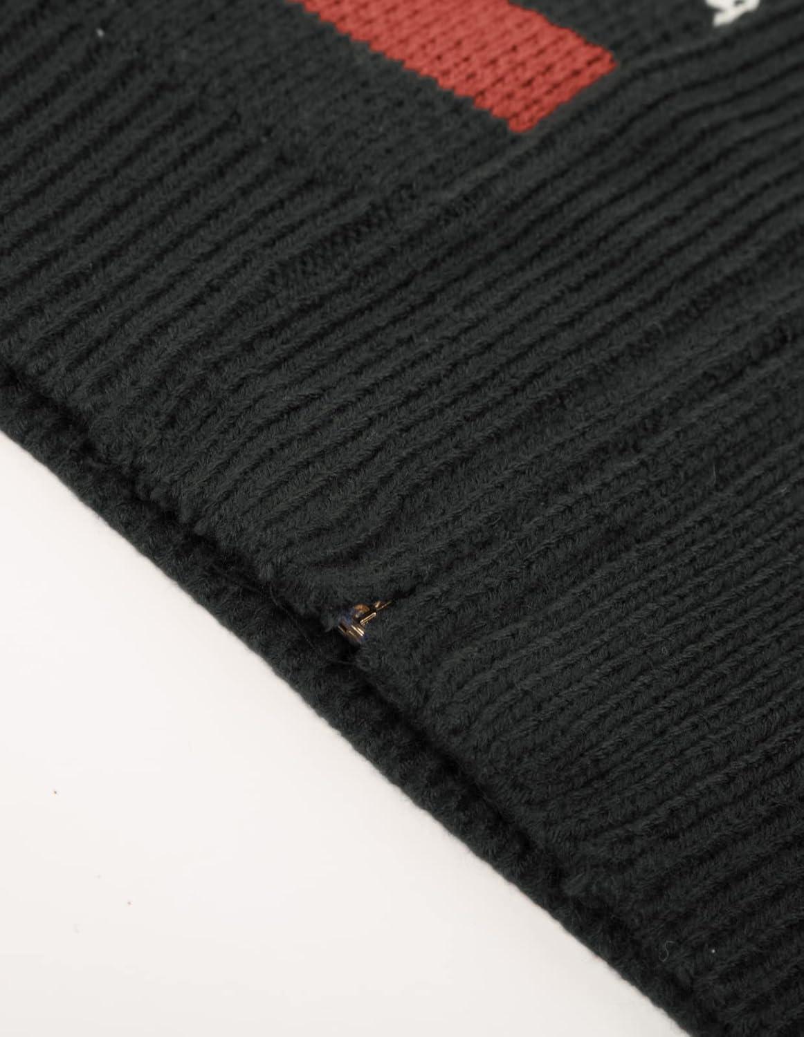 imagePJ PAUL JONES Mens Casual Curling Sweater Cardigans Full Zip Knitted SweaterBlack New