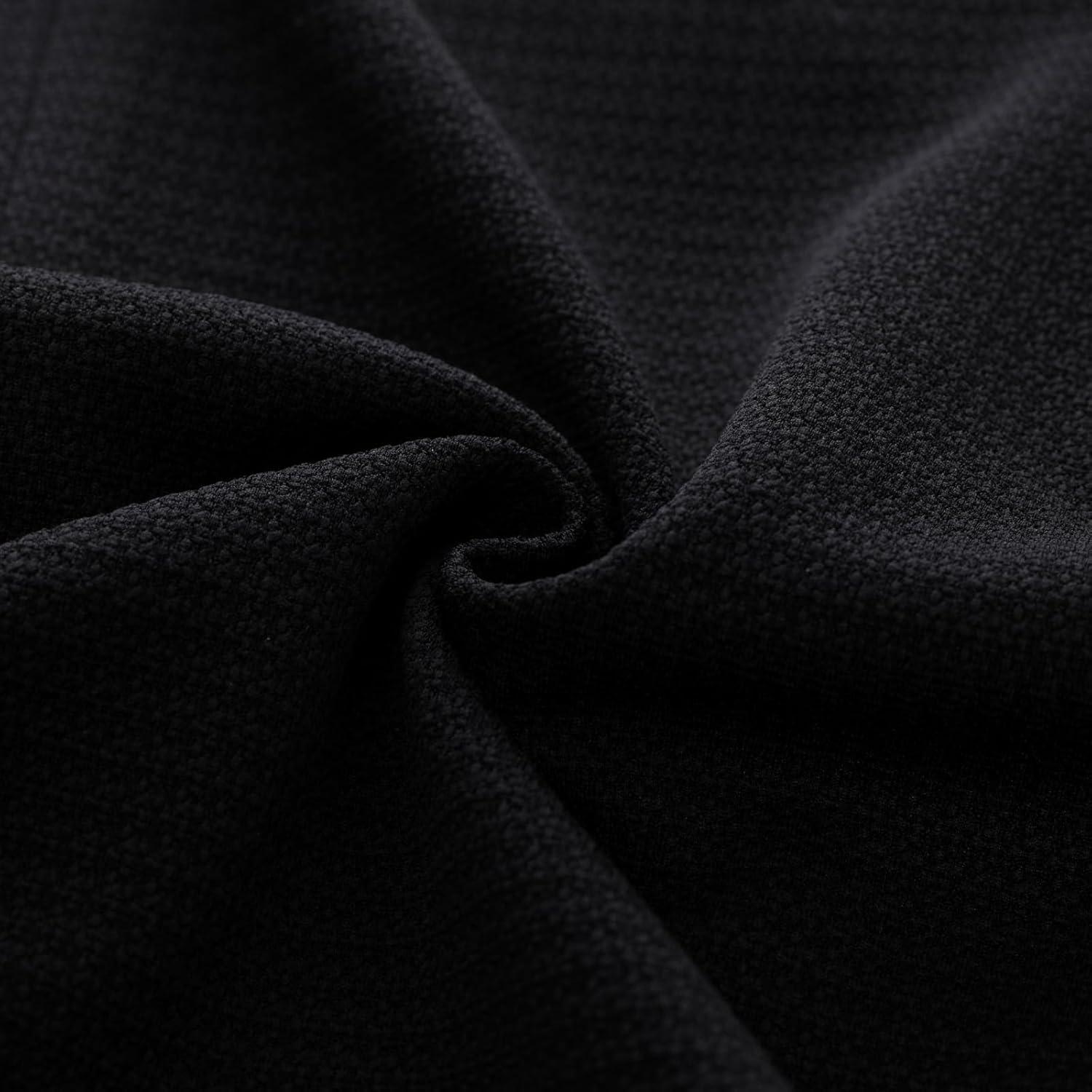 imagePJ PAUL JONES Mens Casual Sport Coat Blazer Two Buttons Lightweight Business JacketsBlack1