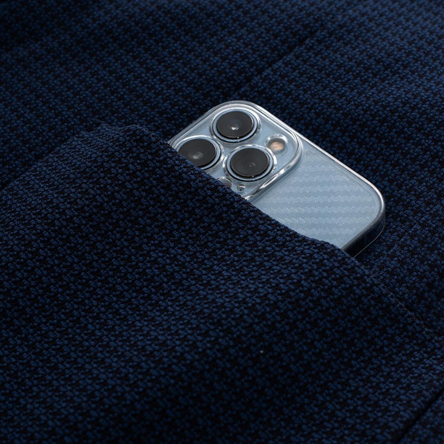 imagePJ PAUL JONES Mens Casual Sport Coat Blazer Two Buttons Lightweight Business JacketsDark Blue1