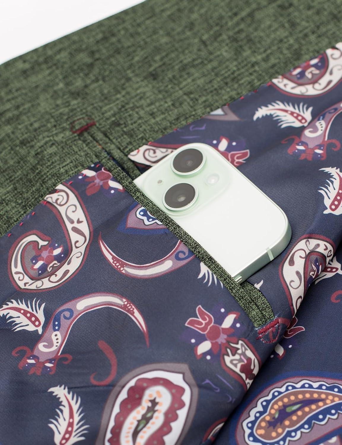 imagePJ PAUL JONES Mens Casual Sport Coat Blazer Two Buttons Lightweight Business JacketsOlive Green