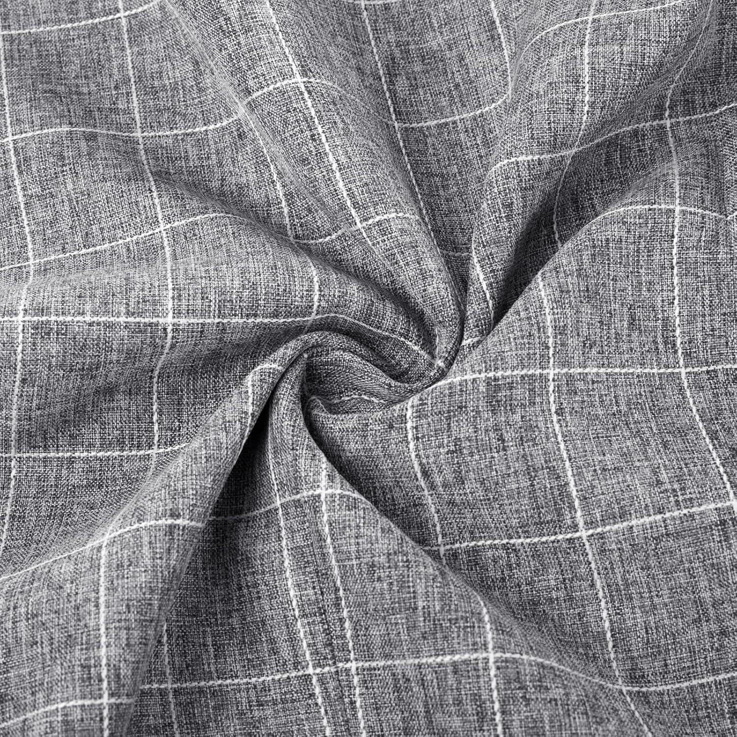 imagePJ PAUL JONES Mens Casual Sport Coats Two Buttons Lightweight Business Sport BlazerPlaid Dark Grey