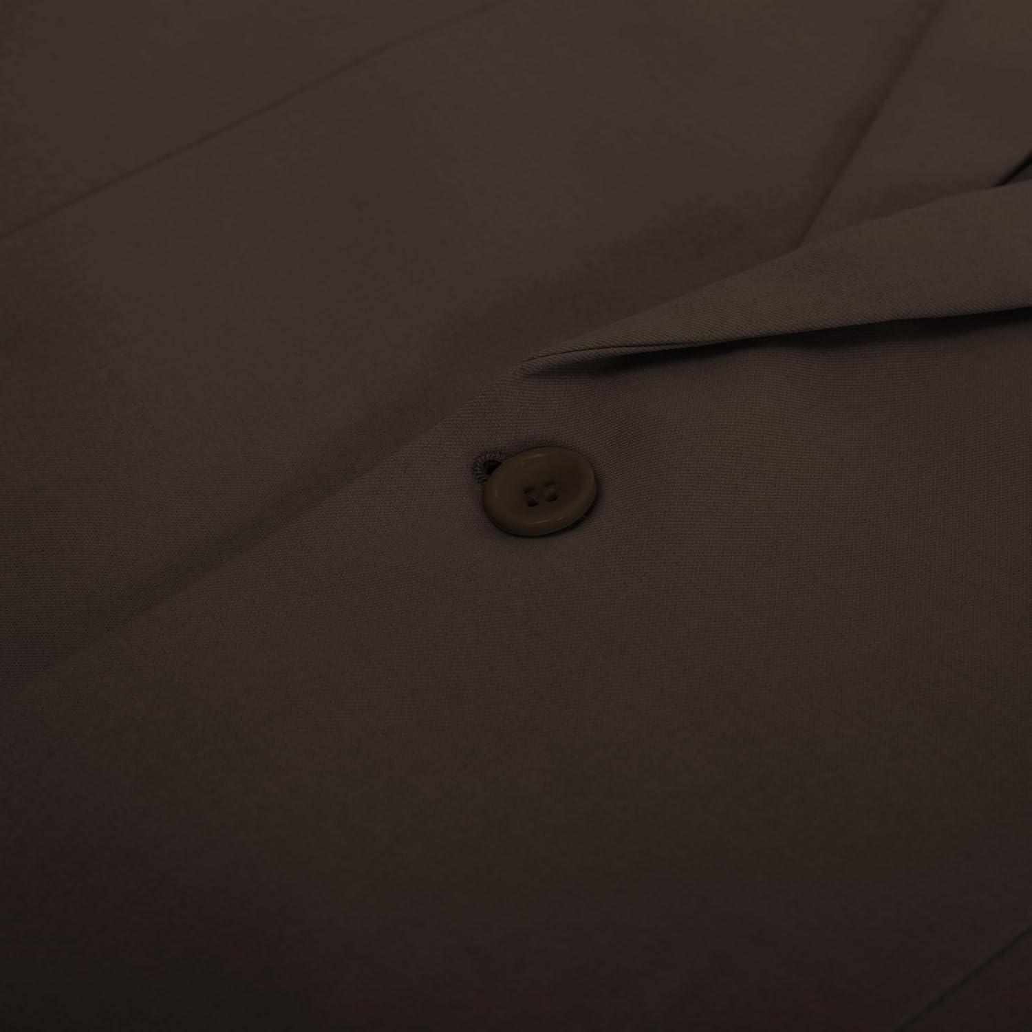 imagePJ PAUL JONES Mens Lightweight Sport Coat Casual One Button Blazer Breathable SportcoatCoffee