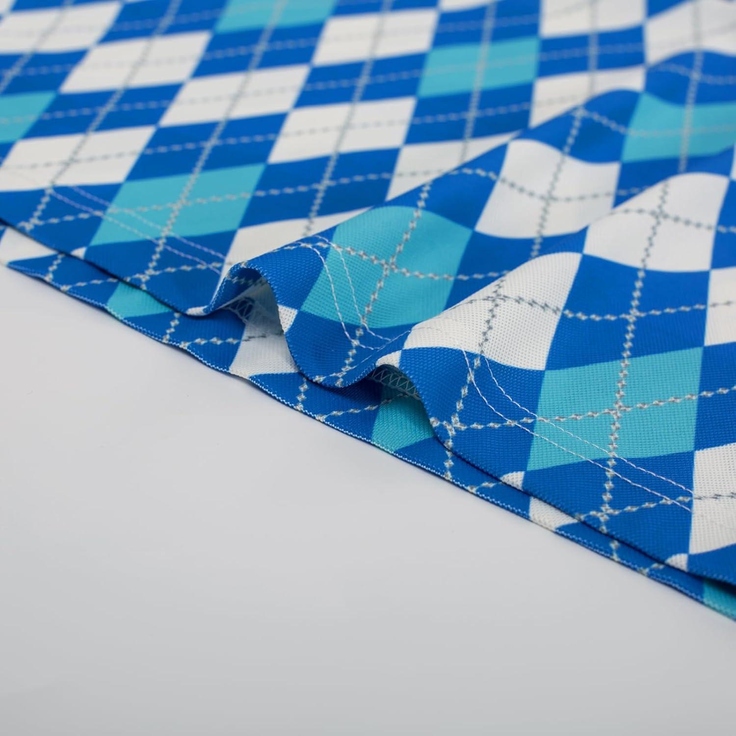 imagePJ PAUL JONES Mens Polo Shirt Short Sleeve Performance Golf Polo Shirts Daily CasualWearBlue