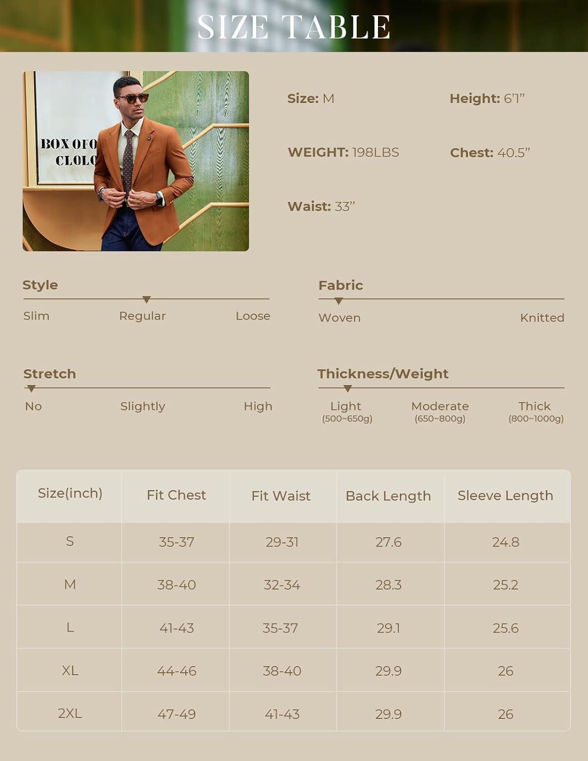 imagePJ PAUL JONES Mens Sport Coats and Blazers Linen Cotton Blazer Regular Fit 2 Buttons Suit Jacket with Removable BroochKhaki