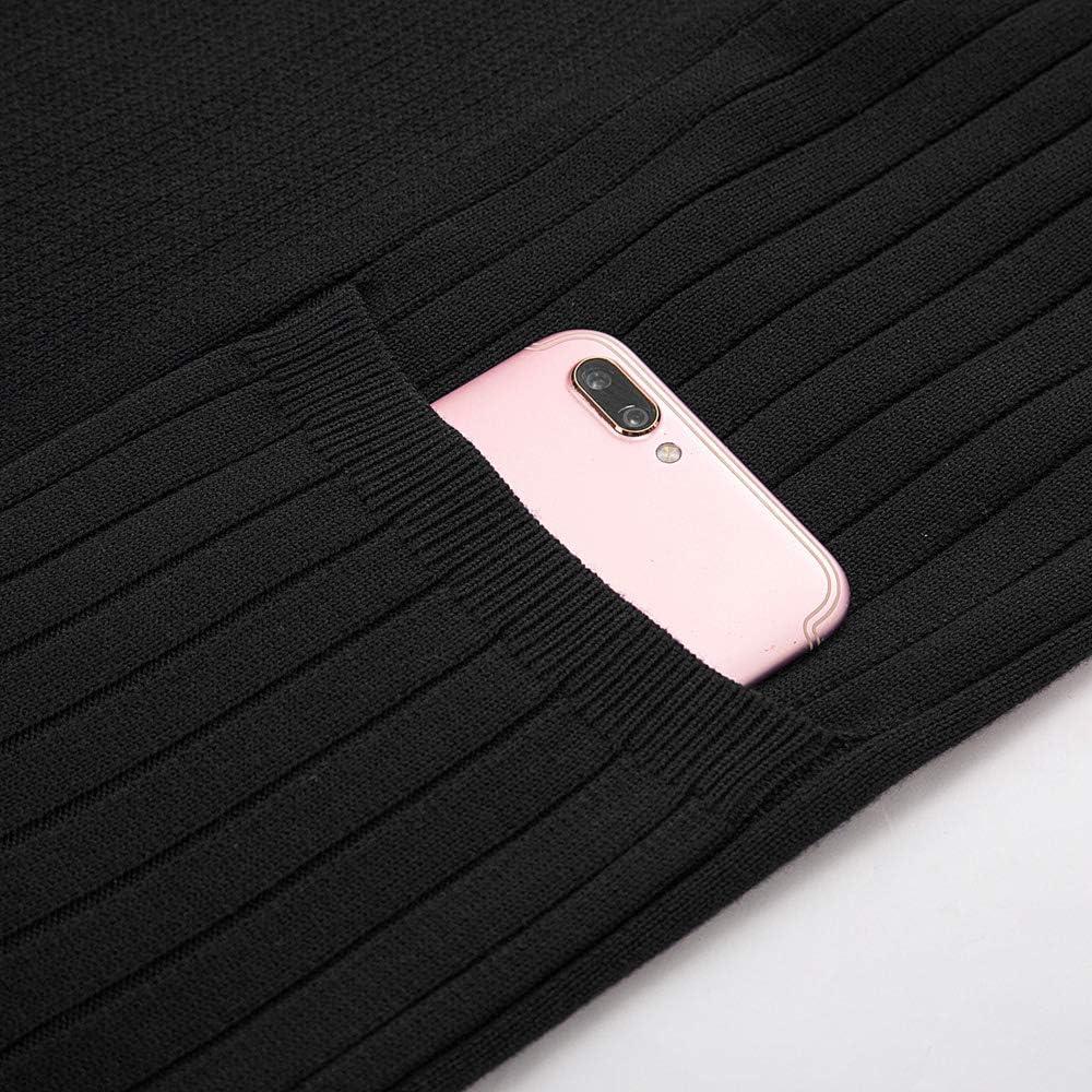 imagePJ PUAL JONES Mens Shawl Collar Open Front Long Cardigan Ribbed Knit Sweater with PocketsBlack