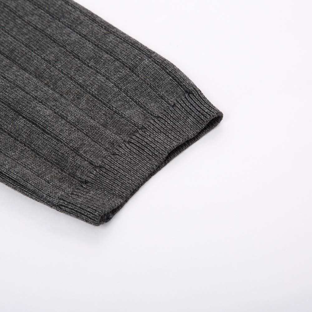 imagePJ PUAL JONES Mens Shawl Collar Open Front Long Cardigan Ribbed Knit Sweater with PocketsDark Gray