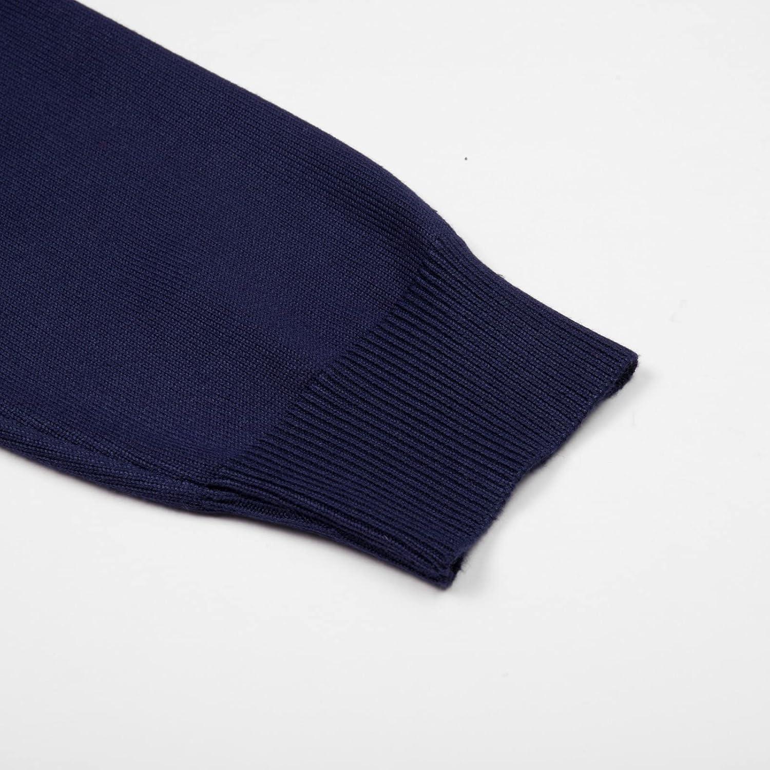 imagePJ Paul Jones Mens Striped Pullover Sweater Crewneck Contrast Fine Knitted SweatersNavywhiteblack