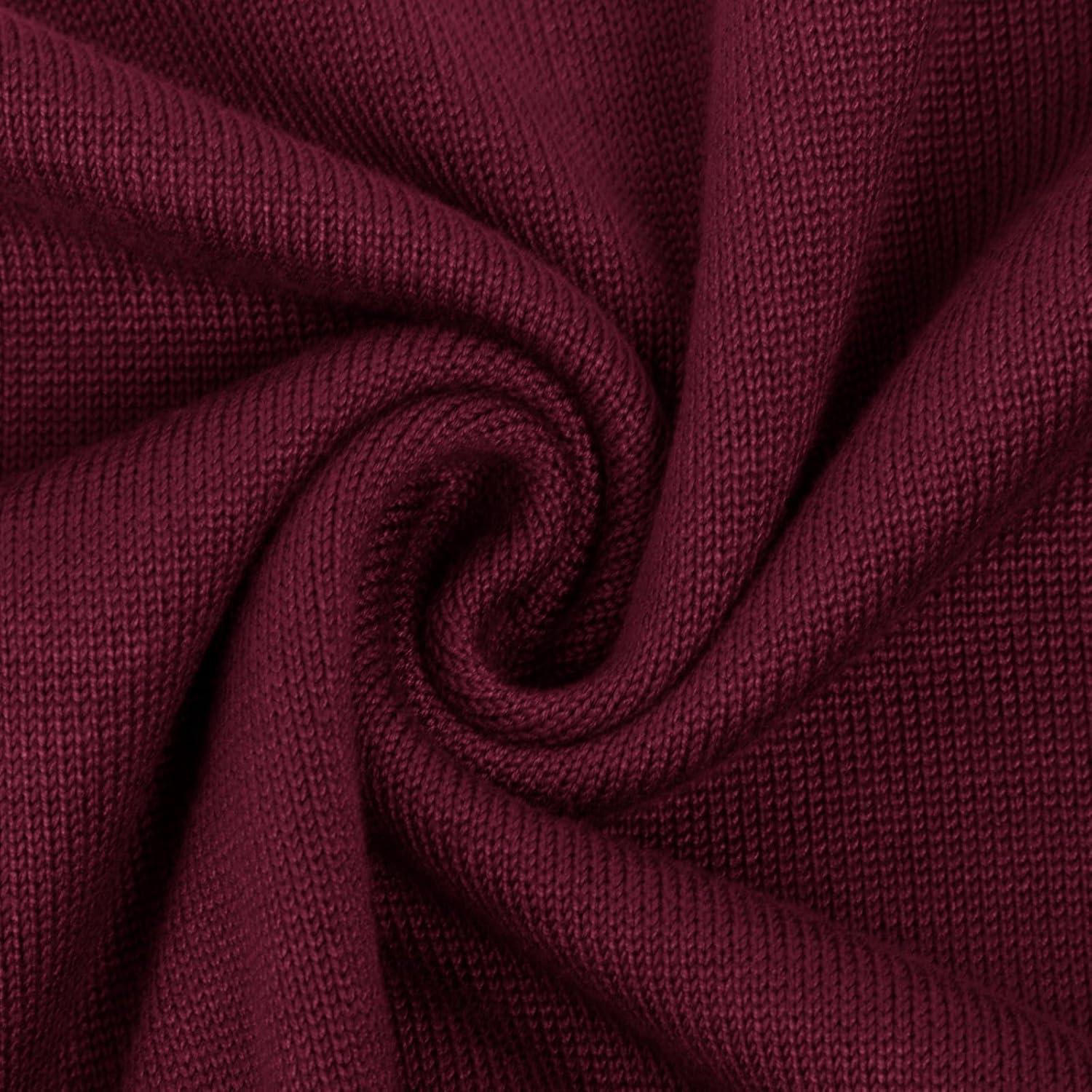 imagePJ Paul Jones Mens Striped Pullover Sweater Crewneck Contrast Fine Knitted SweatersWine Red