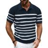Navy Blue-stripe
