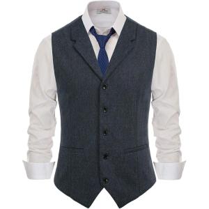 PJ PAUL JONES mens Western(A-navy Blue)