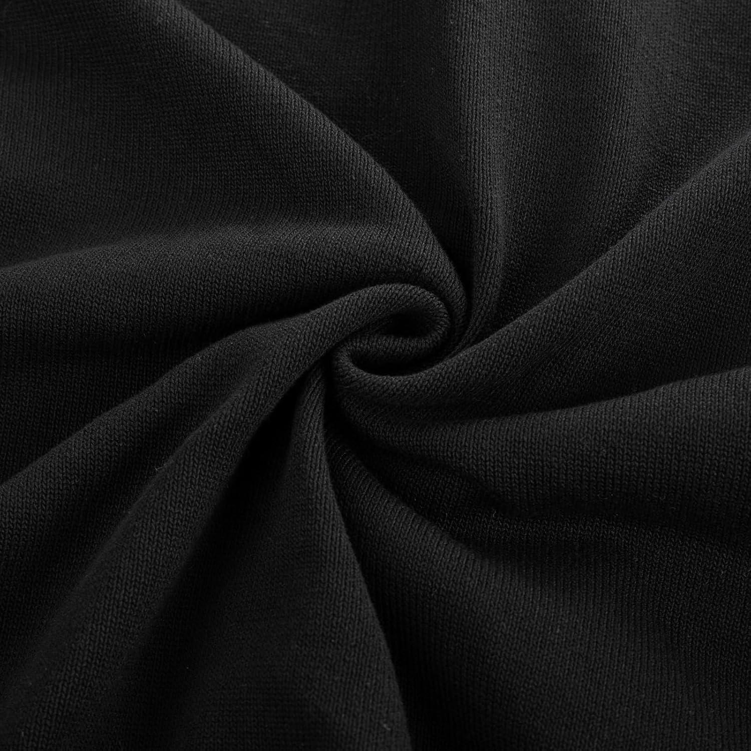 imagePJ PAUL JONES Mens Vintage Button Down Cuban Collar Knitted Polo ShirtBlack