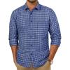 Dark Blue Gingham