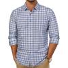 White Navy Gingham