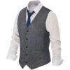 Dark Blue Herringbone