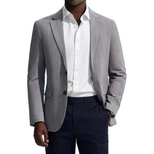 PJ PAUL JONES Mens Blazer Casual Lightweight Sports Coat Summer Sport Suit Jackets(Blue Gray)