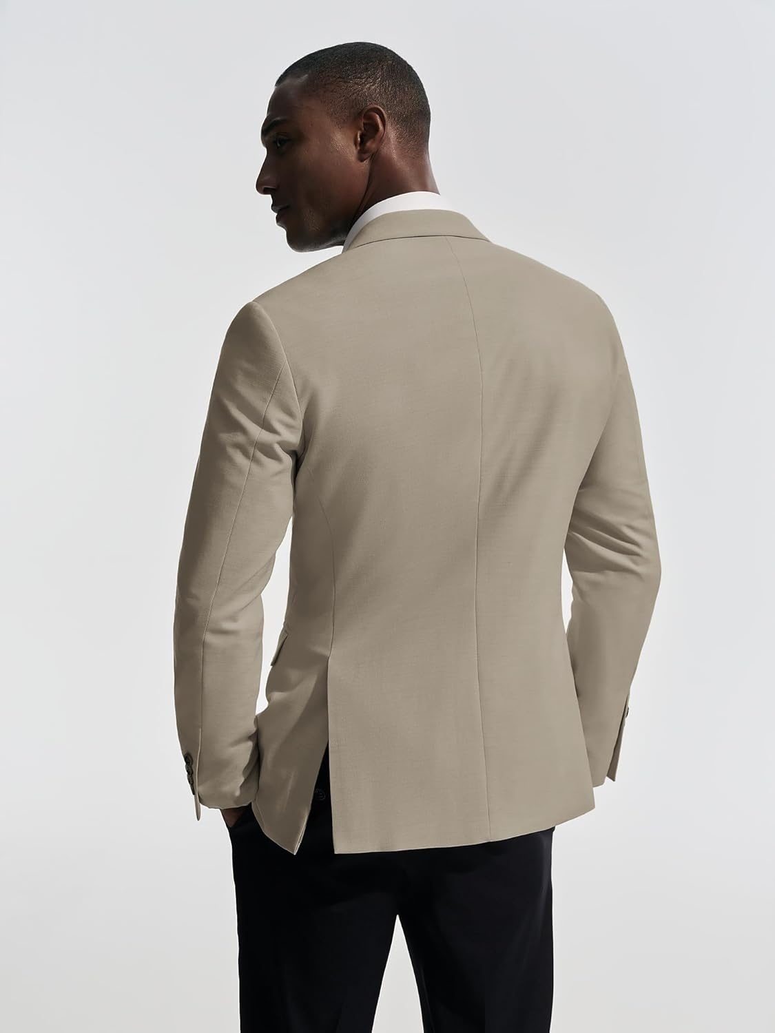 image:imagePJ PAUL JONES Mens Casual Blazer Sport Coats Two Buttons Lightweight Suit JacketCamel
