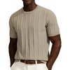Light Khaki-ribbed