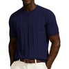 Navy Blue-ribbed
