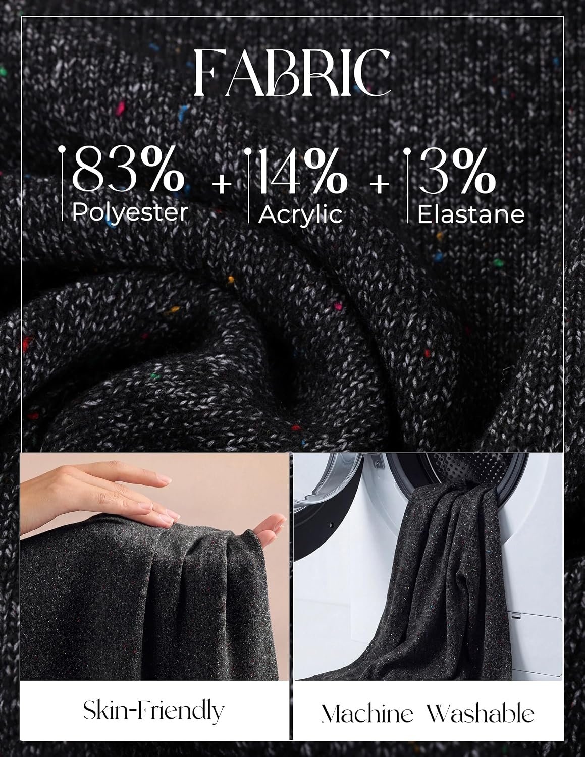 image:imagePJ PAUL JONES Mens Crewneck Sweater Lightweight Knit Pullover SweatersBlack