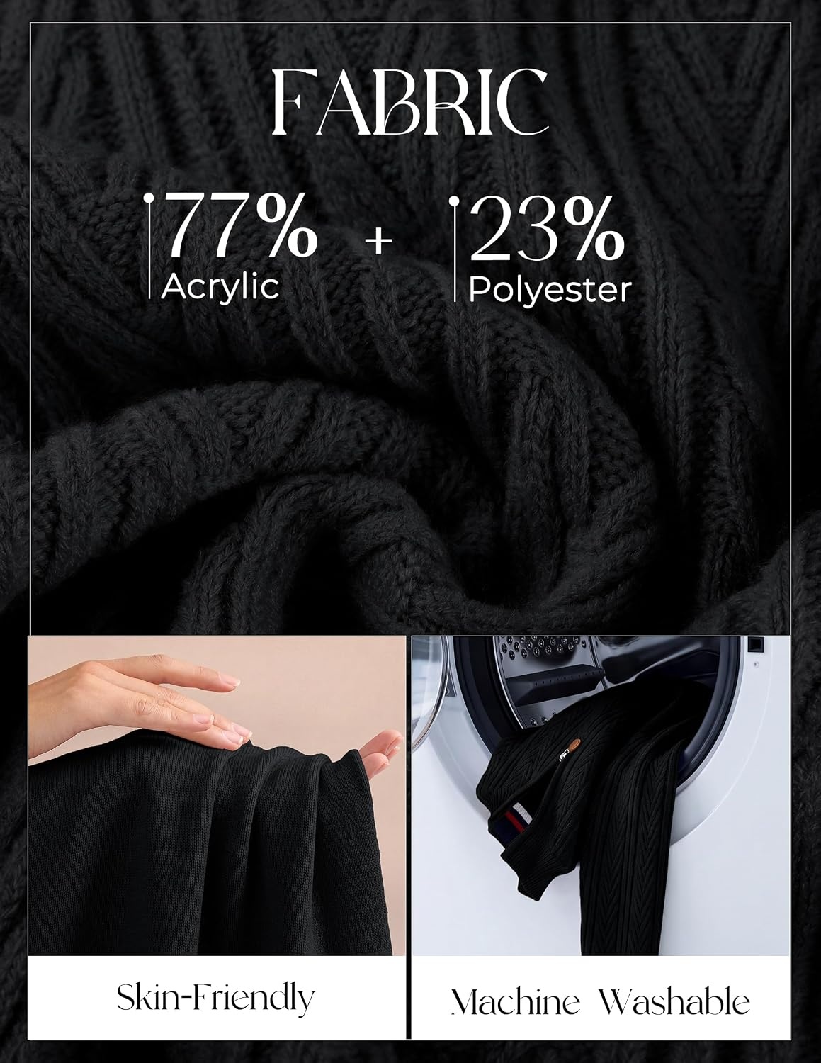 image:imagePJ PAUL JONES Mens Quarter Zip Sweaters Knit PulloverBlack