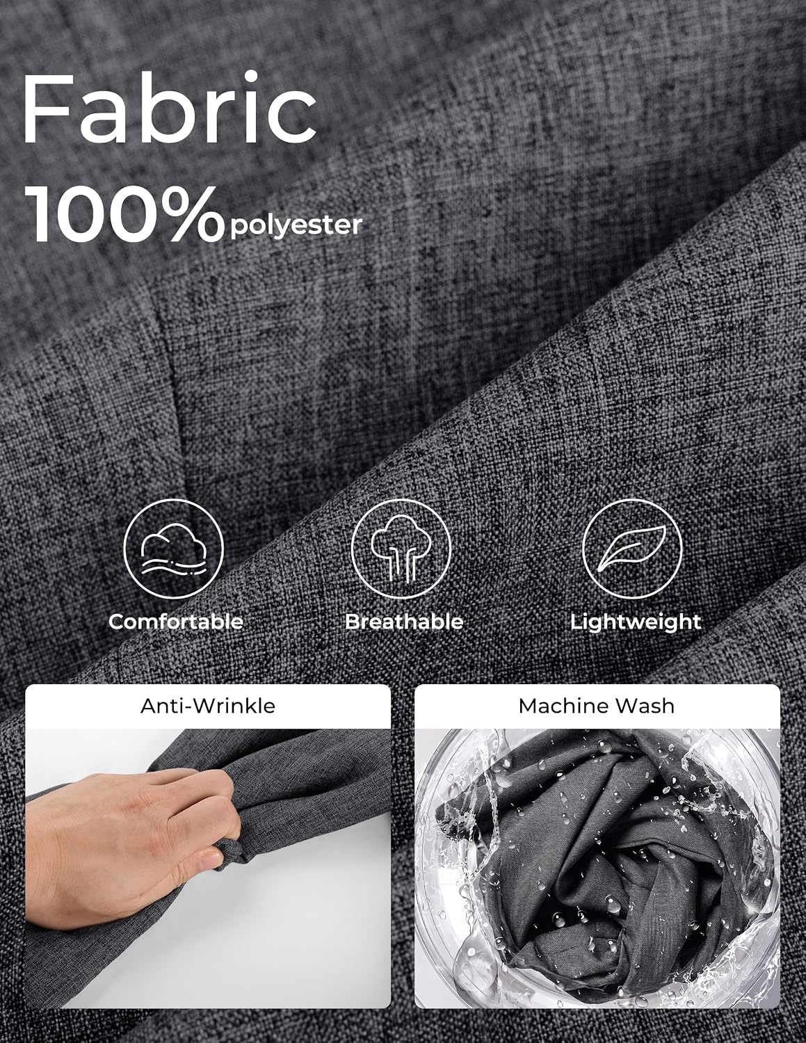 image:imagePJ PAUL JONES Mens Blazer Casual Lightweight Texture Sport Coat JacketDark Gray