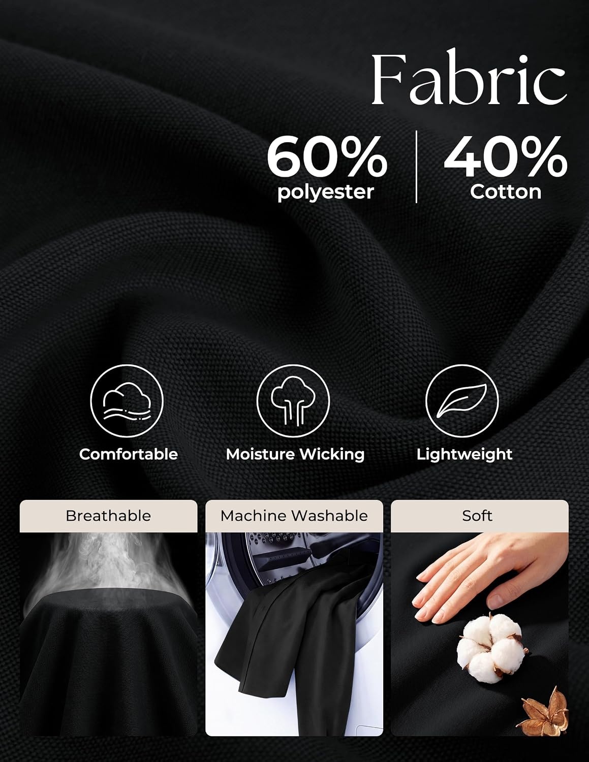 image:imagePJ PAUL JONES Mens Oxford Shirt Long Sleeve Button Down ShirtBlack