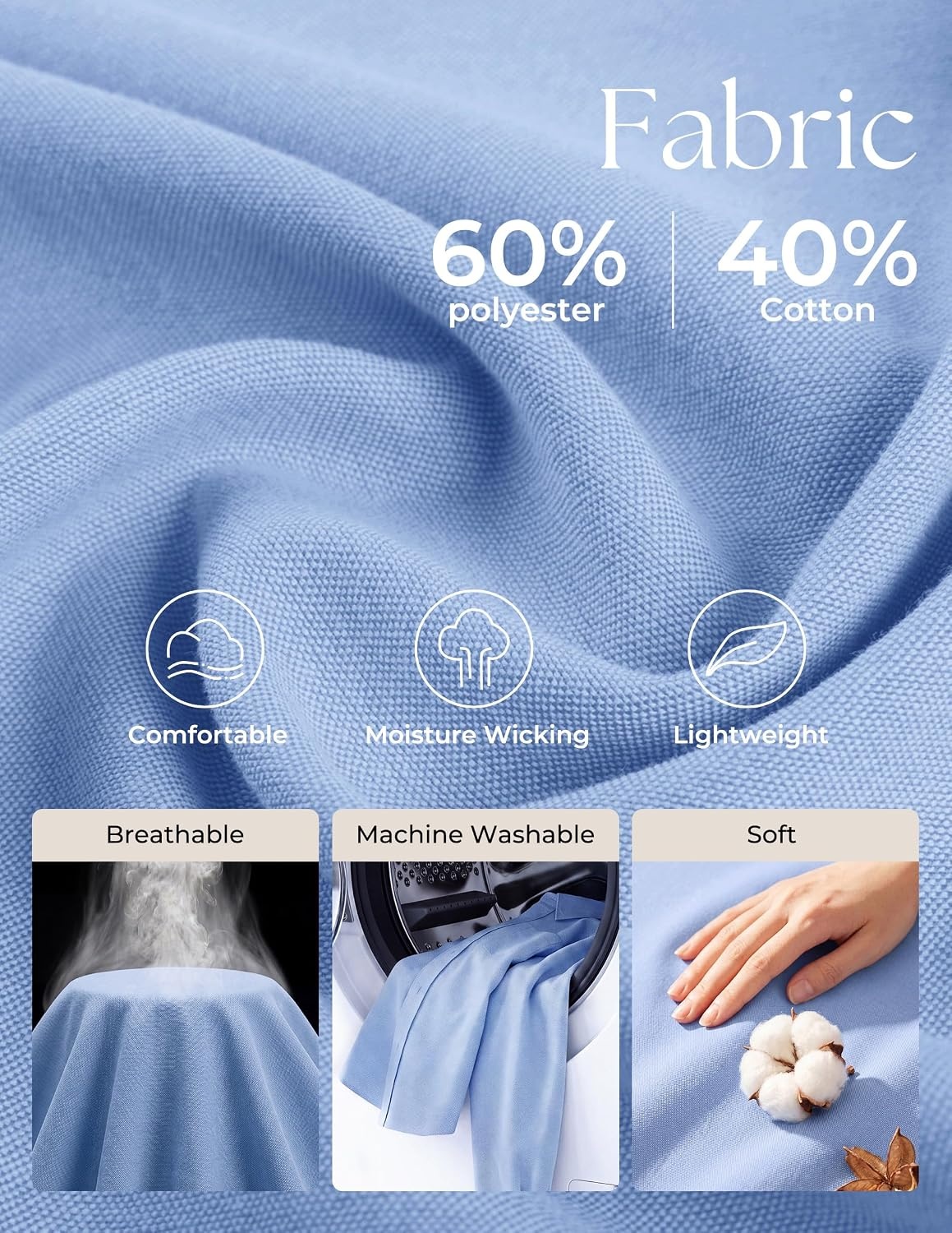 image:imagePJ PAUL JONES Mens Oxford Shirt Long Sleeve Button Down ShirtBlue