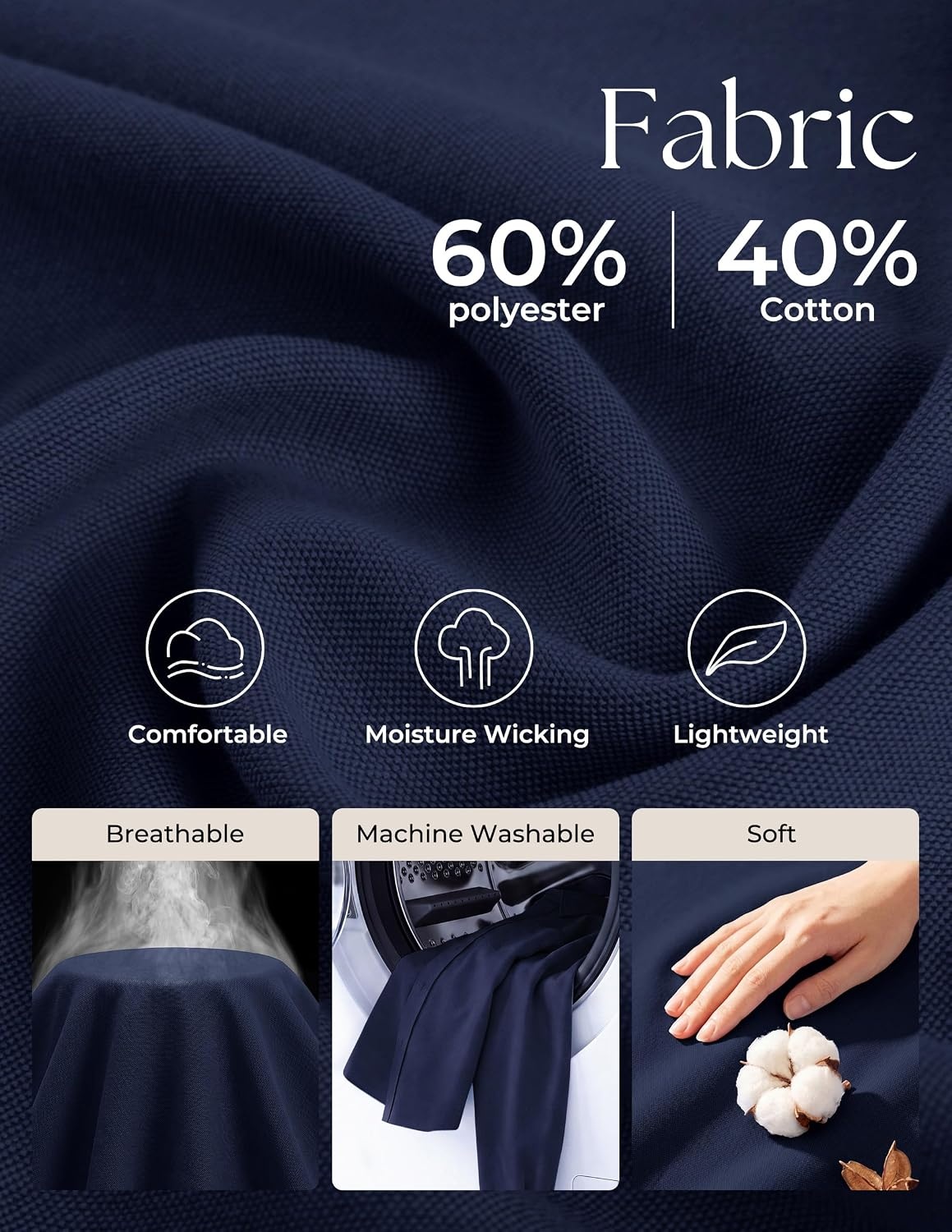 image:imagePJ PAUL JONES Mens Oxford Shirt Long Sleeve Button Down ShirtNavy Blue
